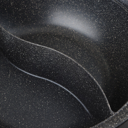 Jirui Maifan stone hot pot Yuanyang hot pot one-piece pot with spoon colander gas stove suitable for JR3667