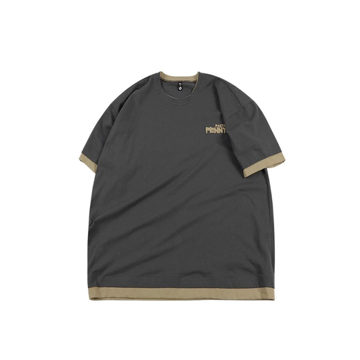 
Su Xingzhe Fashion Brand Large Size Men's Summer Pure Cotton Short Sleeve Round Neck Fat T-shirt Men's Plus Fat Plus Large Fat Men's Half Sleeve T-shirt T1506-Dark Gray XL (150-175Jin[Jin equals 0.5 kg])