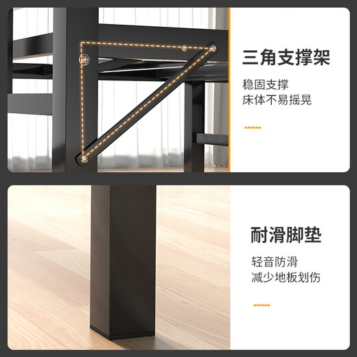 Chibalun folding sheet single bed home simple bed office lunch break bed dormitory hard bed rental house portable bed