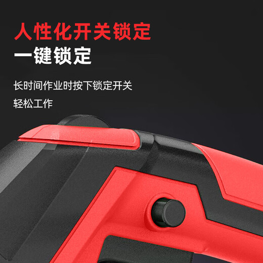 Orixi rechargeable electric blower lithium battery high-power industrial violent fan snow blower blowing air and dust air gun blowing dust industrial storm blower 2 batteries 1 charge 6 speed adjustment