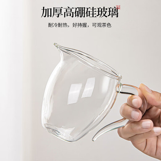 Qixuanyuan Mutton Fat Jade White Porcelain Kung Fu Tea Set Home Living Room Ceramic Covered Bowl Tea Cup Handheld Kettle Drinking Tea Making Tools Yunchu Ting Window Covered Bowl Two-Cup 4-piece Set