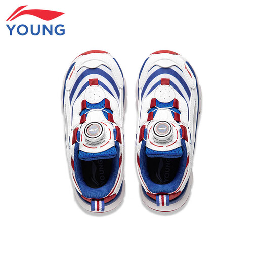 Li Ning children's shoes, children's sports shoes, boys and girls, Aurora shock-absorbing infant casual shoes 30YKNU090-57