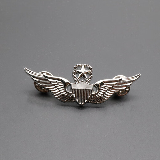 Tongrubi U.S. Army Flight Badge Commemorative Medal Metal Badge U.S. Navy Air Force Army Aviation Military Fan 07-Lu (Simple Cover)