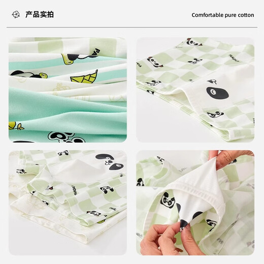 Catman boys underwear, children's pure cotton boxer shorts, 100% cotton, no clipping pp, big boy's boxer baby underwear