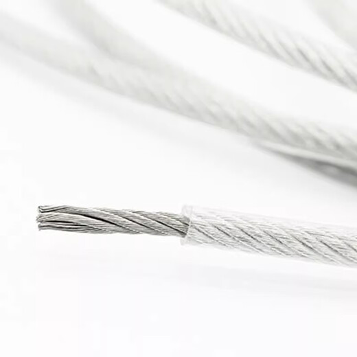 Tianzhuo Hardware 304 stainless steel wire rope steel rope thin soft clothesline rack plastic-coated lifting M1/2/3/4/5/6/8/10mm 304 stainless steel 6mm (7*19 structure) 5 meters