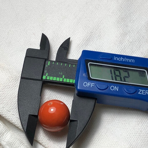 Meishan Jade Pinli Jewelry Multi-Bear Round Beads, No Miscellaneous or Cracked, Taiwan Momo Coral