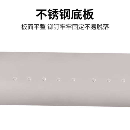 Kemaixin putty trowel wooden handle stainless steel plastering knife push knife iron plate oiler's tool thickening batch wall trowel trowel 80*90*250mm stainless steel beech wood handle