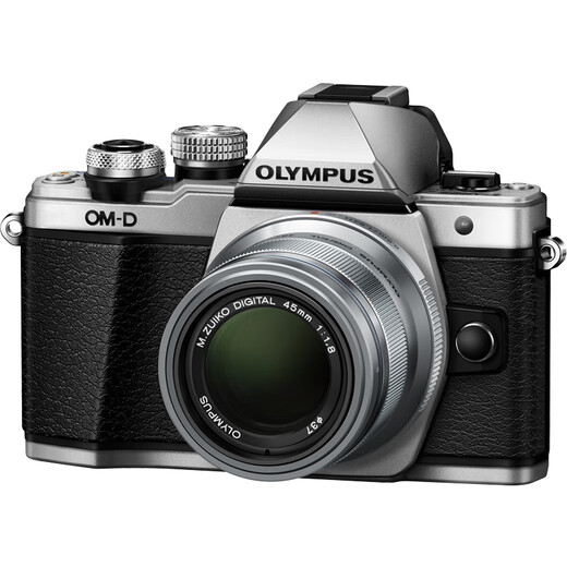 OLYMPUS (OLYMPUS) M.ZUIKO DIGITAL 45mm F1.8 fixed focus portrait lens mirrorless lens background blur silver equivalent to 90mm