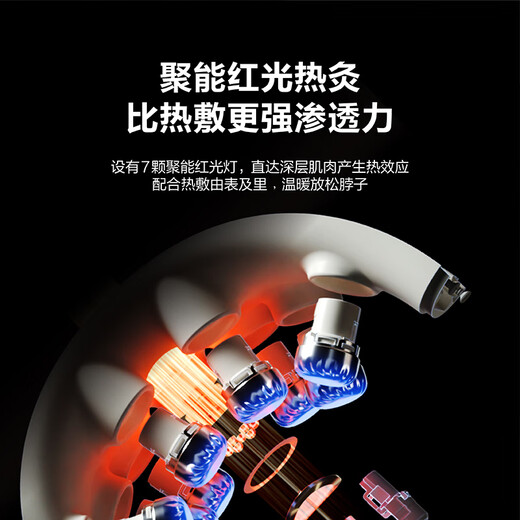 Skg cervical spine massager G7 second generation luxury rice gold gift box Wang Yibo's same style shoulder and neck neck folding massager as a birthday and New Year gift for male and female friends