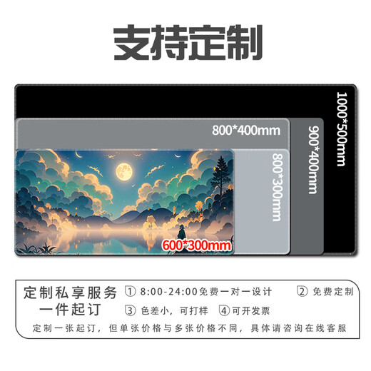 
Fun Extreme Mouse Pad Extra Large Scenic Office Desk Pad for Boys Special Anti-Slip Thickened E-Sports Games Computer Keyboard Pad Customized Versatile High-Precision Thickened Good-looking Lock Edge Customized 12805 Pink Starry Sky 1000mm*500mm*5mm