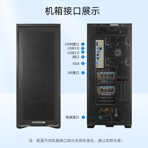 朴赛单路AMD EPYC霄龙9754/9654DeepSeek部署图形渲染/仿真计算/CPU渲染/有限元计算CFD服务器工作站主 单路9654 96核心192线程 32G内存｜集显｜1T固态