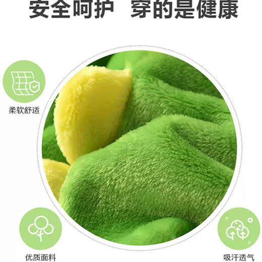 Yupinjia baby one-piece pajamas spring and autumn baby dinosaur clothes warm home clothes newborn children's crawling suit winter baby pajamas autumn and winter one-piece stegosaurus 100 yards