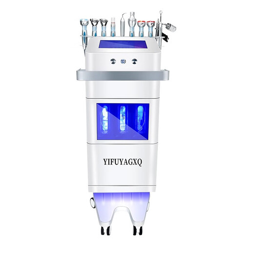 Mailka Korea Skin Management Comprehensive Size Bubble Beauty Instrument Water Oxygen Acne Cleansing Oxygen Injection Instrument Beauty Salon Special Type B/Plasma (Suction Pen Can Discharge Hot Water) + Hot and Cold Spray + Spectrometer