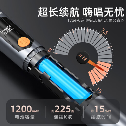 SANSUI wireless microphone, universal, professional-grade U-segment karaoke, dedicated conference host, live broadcast karaoke, outdoor square dance, handheld portable performance home ktv singing rechargeable microphone, professional version dual microphone, performance-grade microphone, one to two, true U-segment wireless charging