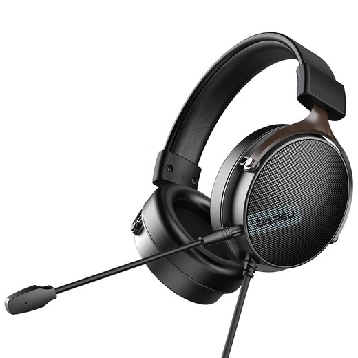 达尔优EH723有线游戏耳机头戴式7.1降噪带麦克风金属质感电竞耳麦听声辩位RGB灯效 EH723S耳机 EH723S耳机(黑色3.5mm)无光