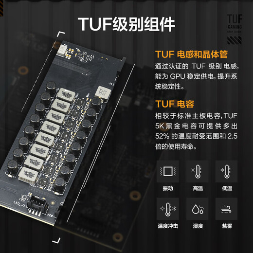 ASUS RTX5070TI Black Myth Wukong AI computing power TUF e-sports agent/ROG Raptor/PRIME master live rendering and mapping e-sports game computer graphics card TUF-RTX5070TI-O16G e-sports agent brand new and original ready for shipment