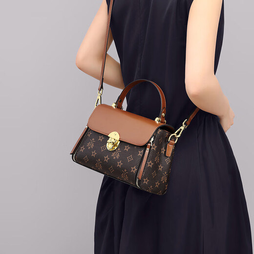 CASELLA KOURZCK Women's Bags Women's Bags 2025 New Single Shoulder Crossbody Bag Valentine's Day Birthday Gift for Girlfriend and Wife Coffee Color Coffee Please take photos when writing greeting cards or engravings Practical Commuting One Shoulder Crossbody Women's Bag