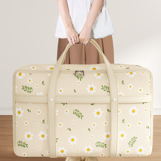 Jiebaina Moving Packing Bag Large Capacity Home Clothes Quilt Storage Bag Student Clothes Quilt Luggage Organizing Bag Medium Size - Blue Rivet Reinforcement/Waterproof and Moisture-proof Thickened Oxford Cloth Moving Packing/Seasonal Storage