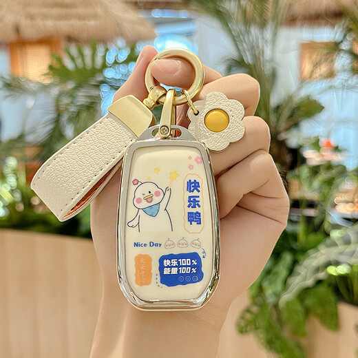 Tucker is suitable for Toyota Camry key cover, cute Corolla Ralink car Rongfang Asian Dragon girls new buckle E type folding 3 keys, safe and good luck