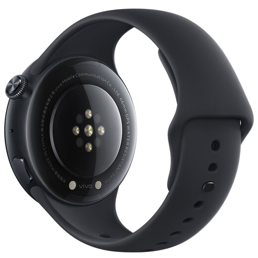 Vivo WATCH 3 Bluetooth soft rubber version Chenye black AIGC smart watch dial blood oxygen heart rate monitoring self-developed Blue River system vivowatch Valentine's Day gift for boys