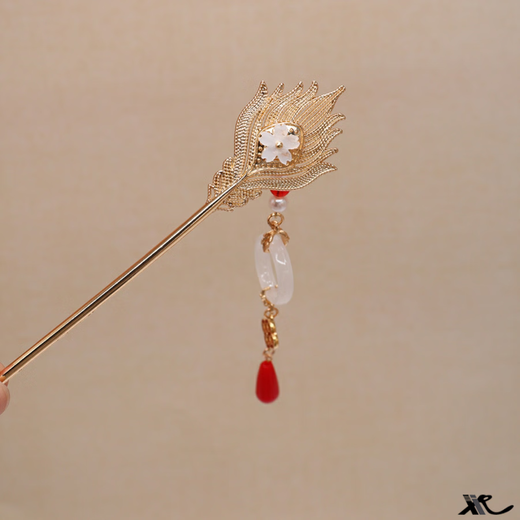 QBILY hairpins for women, 2 pieces in a pack, horse-faced skirts, headdresses, wedding bride hair accessories, Xiuhe clothing accessories, hairpins, hairpins, dragon-shaped phoenix head hairpins + phoenix feather hairpins, 2 pieces in a pack