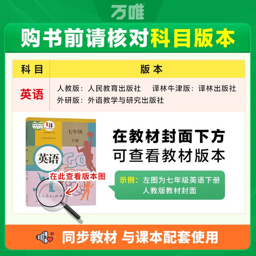 2025 New Edition of Wanwei Volume 7 for Grade 2, English People's Education Edition