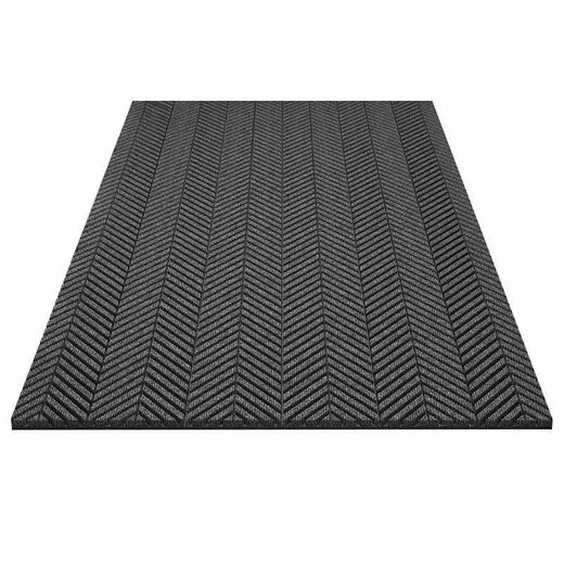 Beiyan Hotel Carpet Door Mat Outside Entrance Floor Mat Door Entry Non-slip Waterproof Household Outdoor Foot Mat Double Stripe-Dark Red 90*200cm