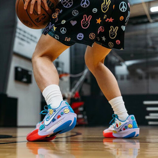 耐克（NIKE）男鞋Air Zoom GT Cut 3 EP紫蓝 防滑耐磨 男子低帮减震实战篮球鞋 HJ6630-900 40.5