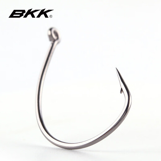 BKK lure hook, soft worm, soft bait hook, upside down fishing hook for mandarin fish and bass, wild fishing black pit live bait hook 8003 large package 8003 2X large package 2#