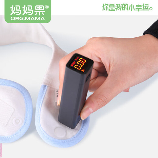 妈妈果婴儿尿布扣新生儿可调节松紧尿布绑带宝宝尿布尿片介子固定带 3条装 混色装