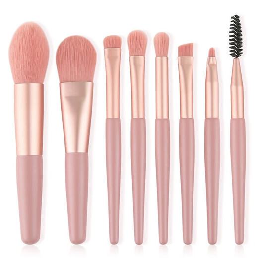 Lan Weiting Makeup Brush Set 13 Soft Gripping Powder Loose Powder Brush Eyebrow Brush Concealer Brush Full Set Makeup Brush Tools Portable Novice Sweet Powder 8 Brush Set PVC Packaging 1 Piece