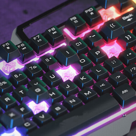 Yijinda MSI Titan 16 AI 2025 laptop wired mouse macro chicken game office keyboard keyboard and mouse set e-sports accessories desktop universal peripherals external wired keyboard and mouse set + e-sports headphones (three-piece peripheral set)