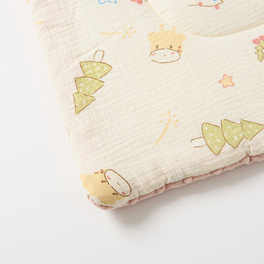 Tongtai (TONGTAI) baby blanket autumn and winter pure cotton newborn bean fleece blanket newborn baby quilt quilt full moon blanket pine 100x100cm