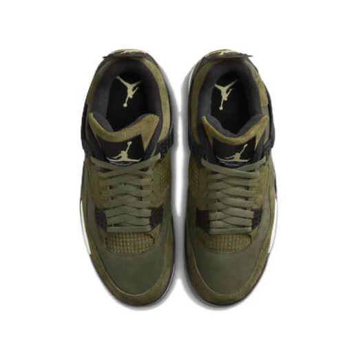 耐克（NIKE）男鞋女鞋 Air Jordan 4 AJ4 白奥利奥小白鞋运动鞋休闲篮球鞋板鞋 FB9927-200/FB9928-200 军绿色 42