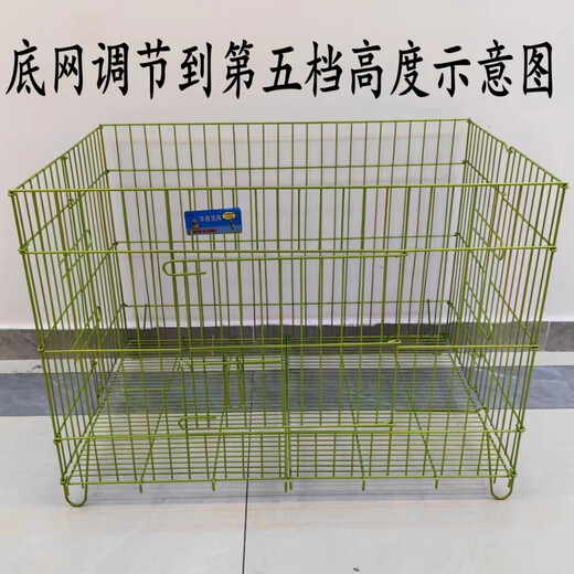 Foldable bold dog cage for sale dog fence exhibition cage running bed exhibition table wire fence nano paint dog cage nano running bed nano paint (with tray) length 88 width 60 total height 65