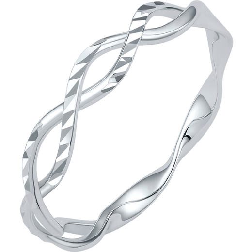 Saturday Fu PT950 platinum ring female Möbius ring B0111291 No. 15 approximately 1.93g birthday gift