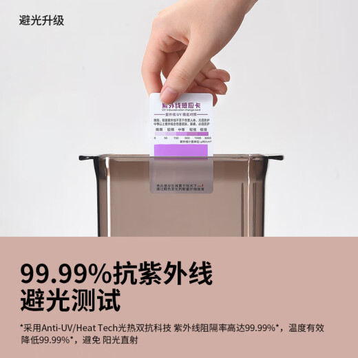 ANKOU milk powder box, infant milk powder sealed can, portable rice flour box, light-proof and moisture-proof complementary food sub-packaging box 2.3L milk powder can