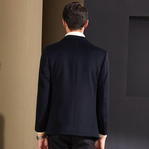 Antonio sheep wool & cashmere men's high-end casual suit jacket business formal top spring and autumn single suit men