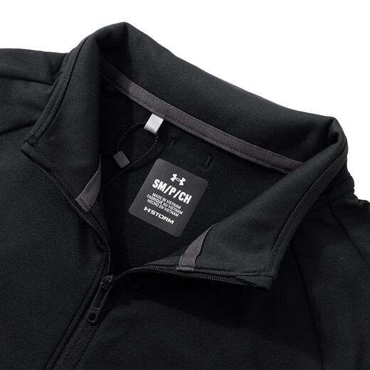 安德玛（Under Armour）女装外套 25冬季新款运动服立领梭织夹克透气舒适休闲服 1377331-001 XS