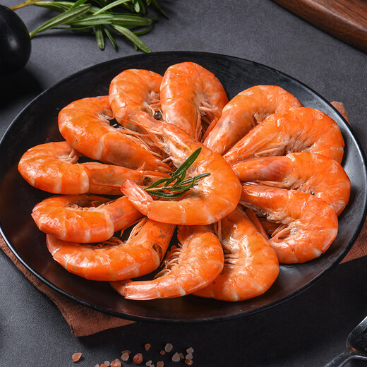 Jingxian Port Indonesian White Shrimp No Added Antioxidants Net Weight 1.65kg 40-50 pieces/kg