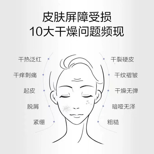 薇诺娜（WINONA）柔润保湿霜乳液面霜补水保湿滋润敏感肌护肤品80g*2七夕