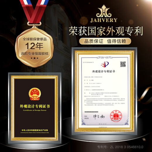 JAHVERY Gel Pillow Deep Sleep Pillow Cervical Pillow Core Pillow Black Whale Gel Pillow - Standard Body Temperature Sensing Upgrade