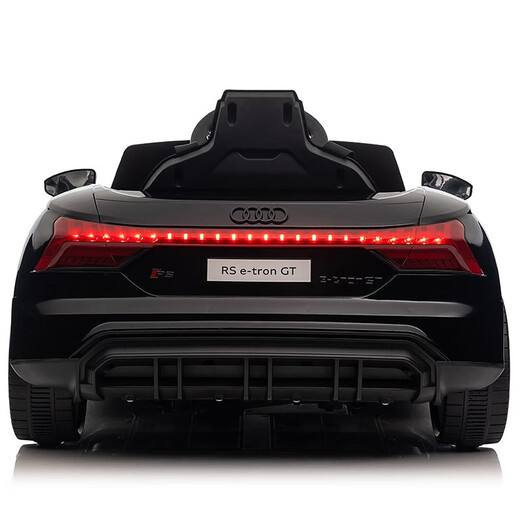 WORK BABY Audi Original autorisiertes Kinder-Elektroauto, Allrad-Sitzfernbedienung, Spielzeug, Geburtstagsgeschenk für Erwachsene, Babys und Kinder, Audi RS-GT Pulver, voll ausgestatteter Ledersitz, Fernbedienung, selbstfahrend + Schaukelfunktion + Bluetooth-Musik