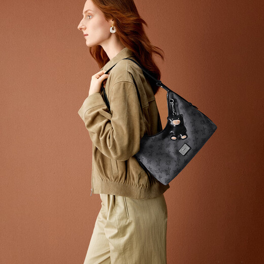 NUCELLE Shen Yue's same fabric Pegasus HOBO bag women's 2025 single shoulder crossbody high-end armpit bag birthday gift