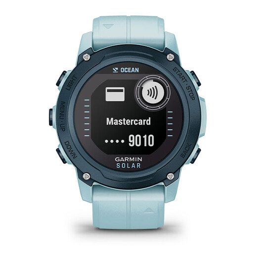 GARMIN Descent G1 outdoor diving watch adventure sports waterproof data recording GPS positioning sports watch light blue/marine version