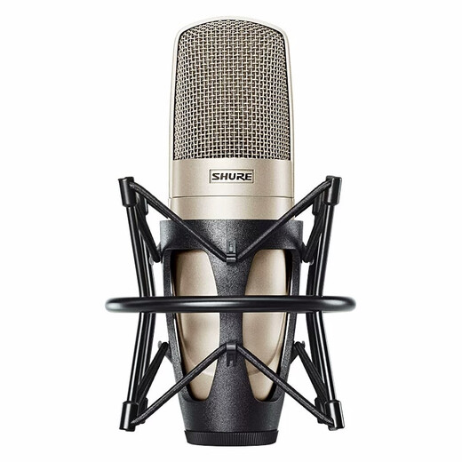 SHURE/Shure KSM32SL/CG vocal steel instrument microphone large diaphragm recording condenser microphone KSM32SL champagne color with shock mount