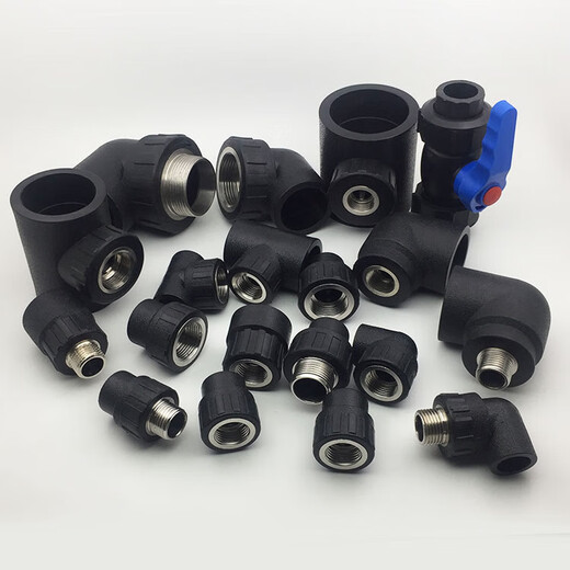 Suitable for PE equal diameter 20/25 PE water pipe 4 minutes 6 minutes socket hot PE32 hot melt equal diameter tee
