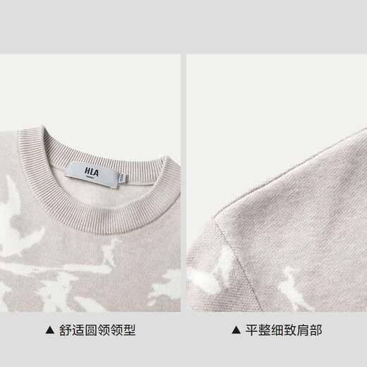 Heilan House sweater men's spring and autumn series long-sleeved men's HNZAW3W003A