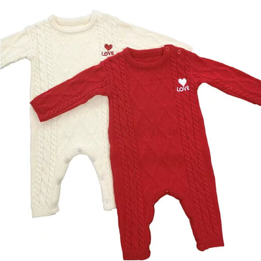 BUBBLE ORANGE parent-child knitted sweater, whole family outfit, autumn and winter mother-daughter clothing, a family of three or four, popular on the street, fashionable internet celebrity, high-end white apricot color parent-child outfit, 175-M size (recommended weight 105-120 Jin Jin is equal to about 0.5 kg)