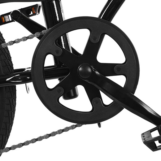 Feige folding bicycle 20-inch single/7-speed foldable trunk male and female adult student city 7-speed 20-inch steel frame cable disc pearl white